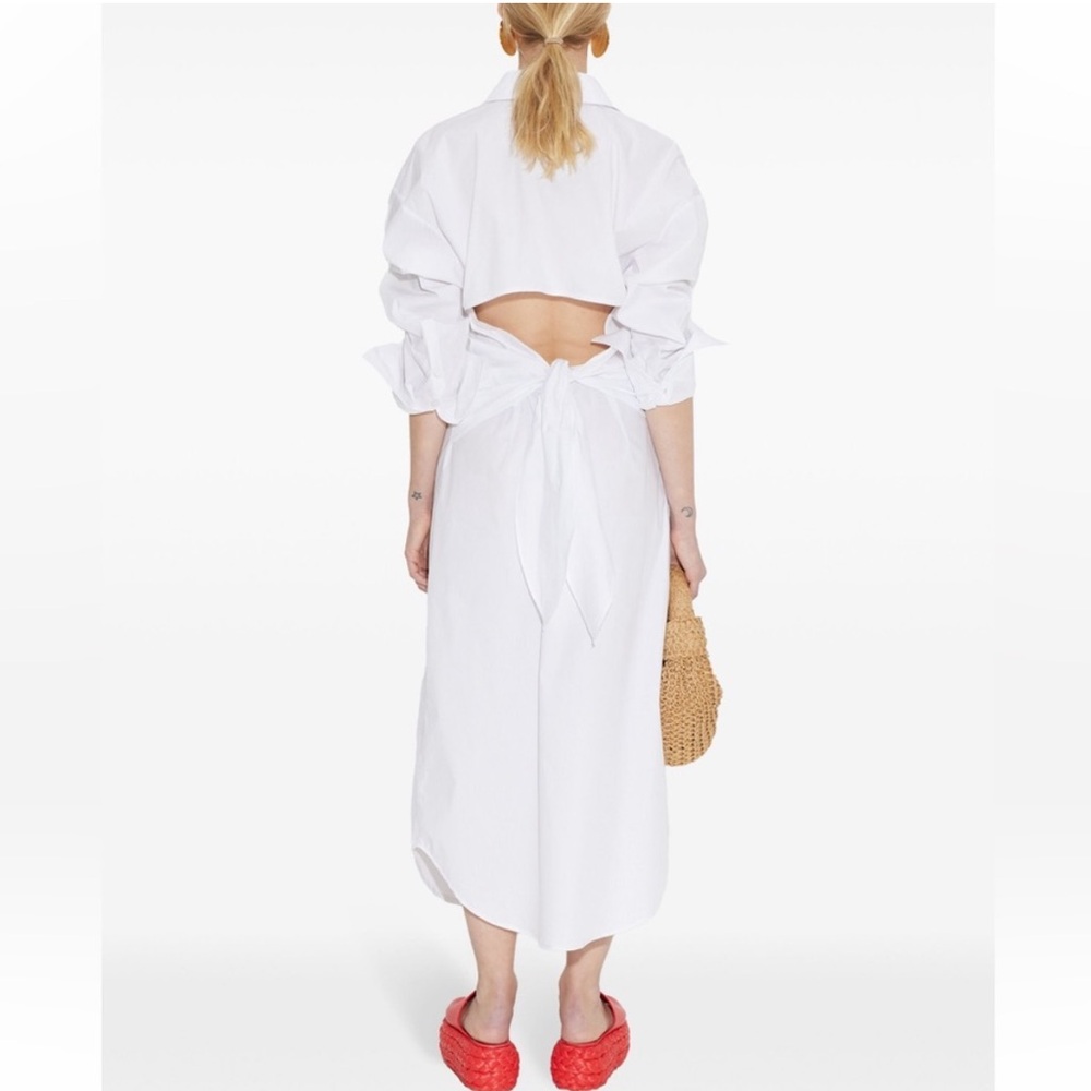 Simon Miller white shirt dress